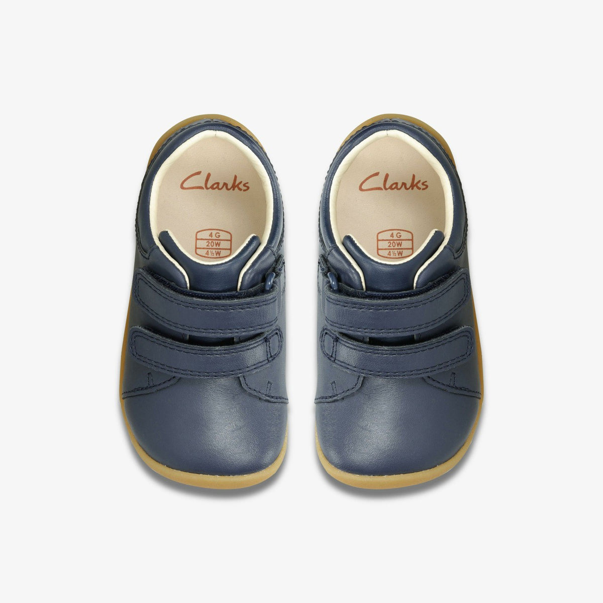 Roamer Craft Toddler Navy Leather - Clarks Trusted
