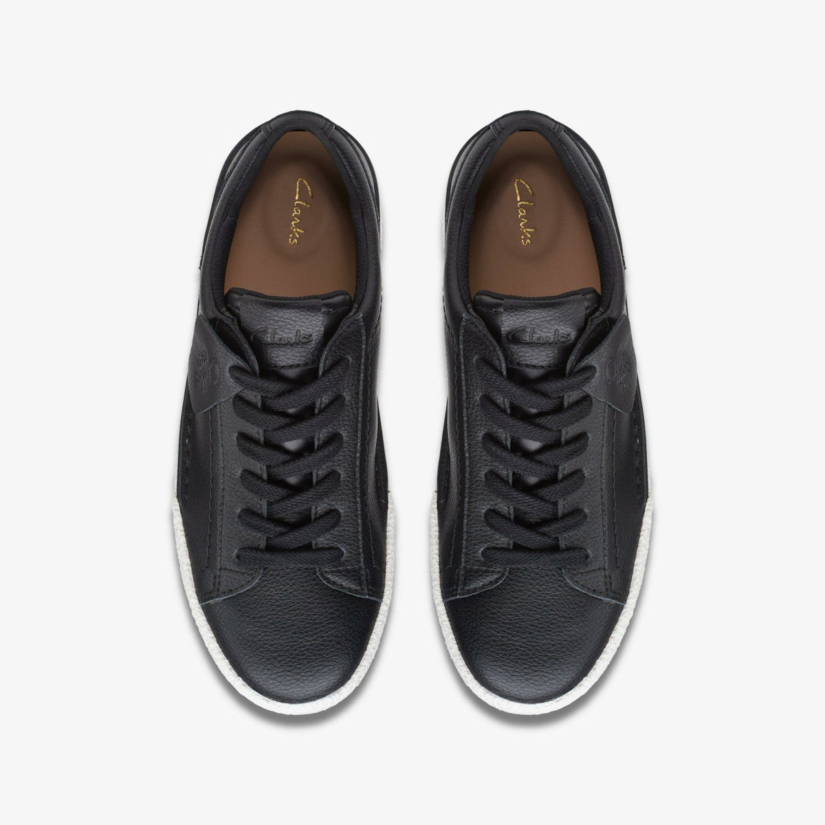 Craft Cup Walk Black Leather - Clarks Signature