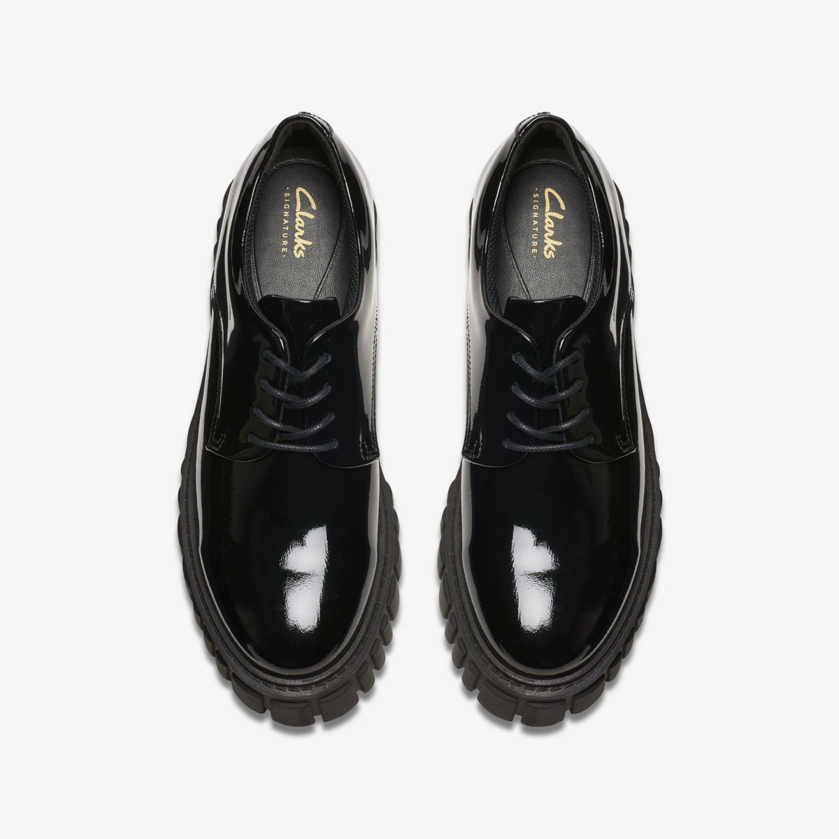 Page Walk Black Patent - Clarks Recommended