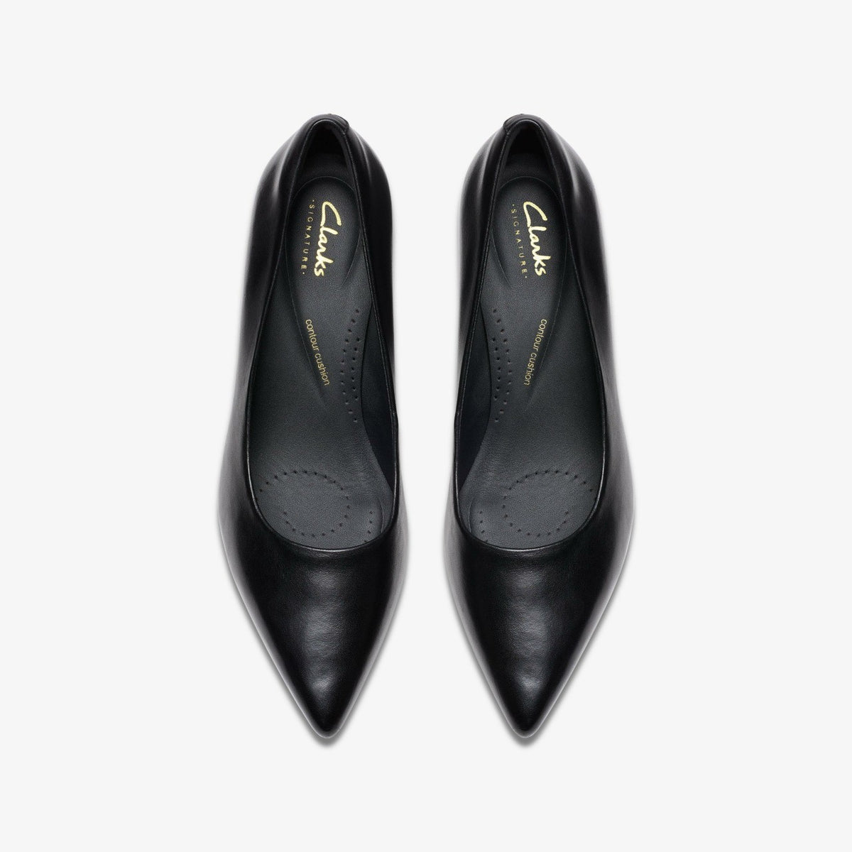 Zarey Court Black Leather - Clarks Exclusive