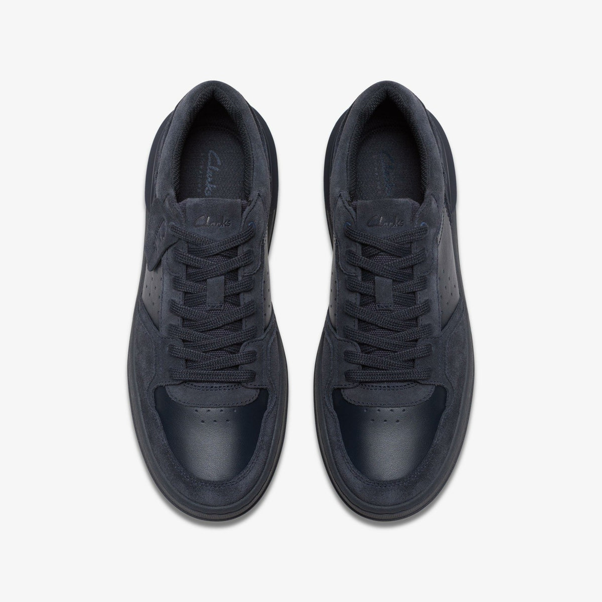 Courtlite2 Lo Navy Suede - Clarks Signature
