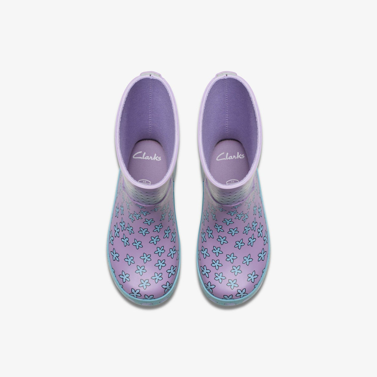 Tarri Run Toddler Lilac Combination - Clarks Everyday