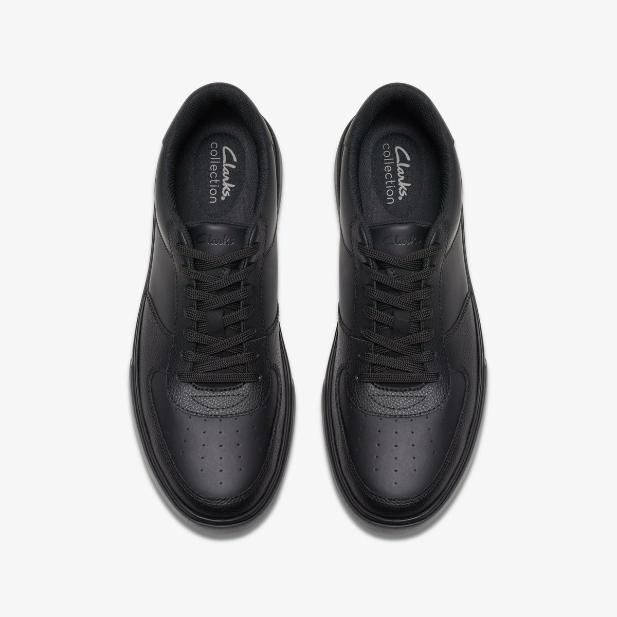 Romsey Tie Black Leather - Clarks Discount