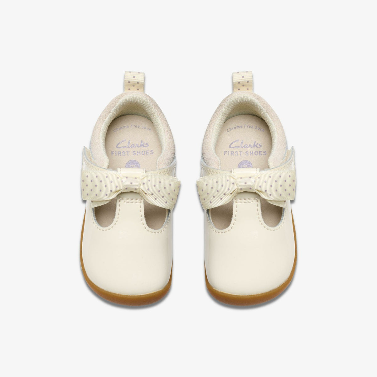 Roamer Trim Toddler Off White - Clarks Premium