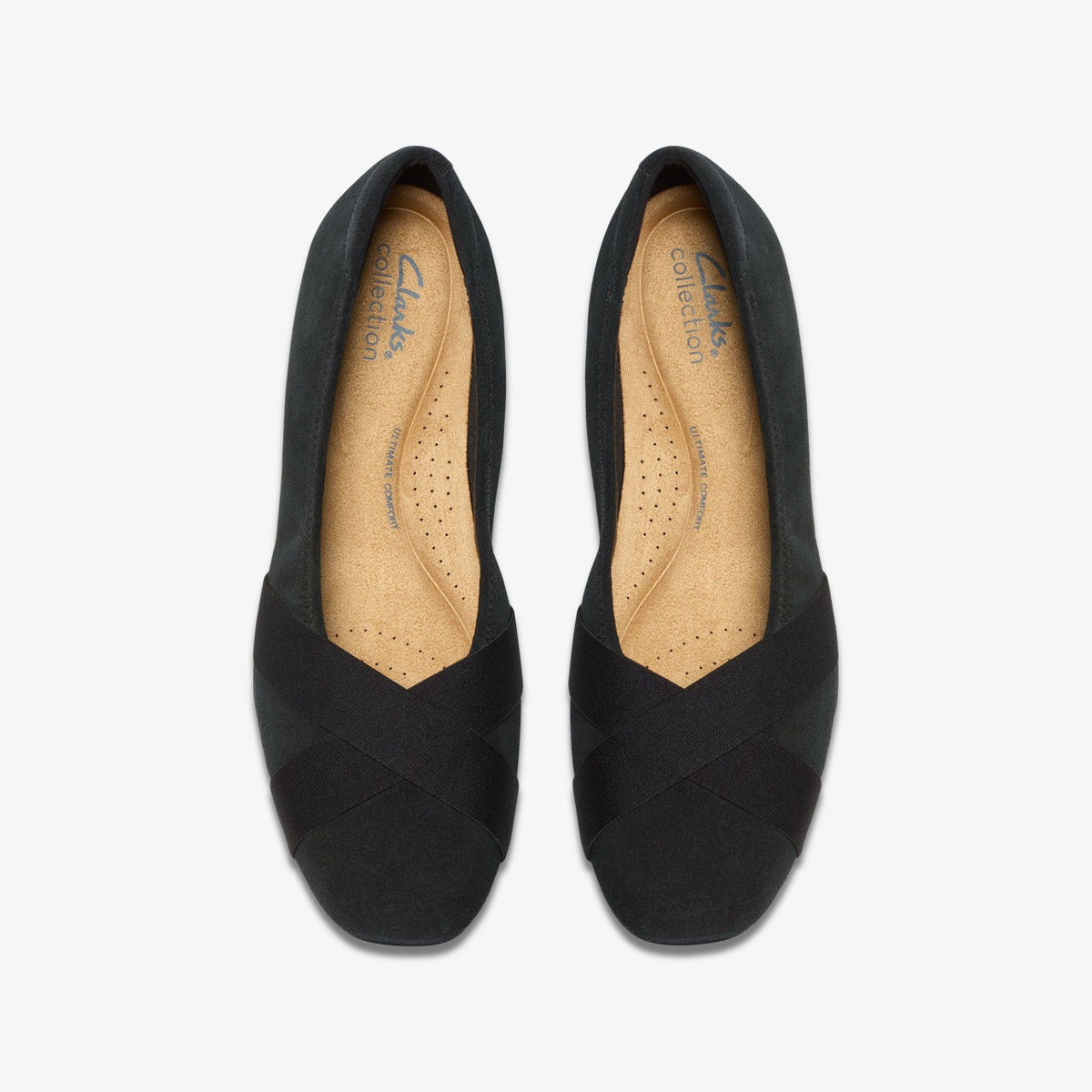 Jazmynn Gem Black Suede - Clarks Sale