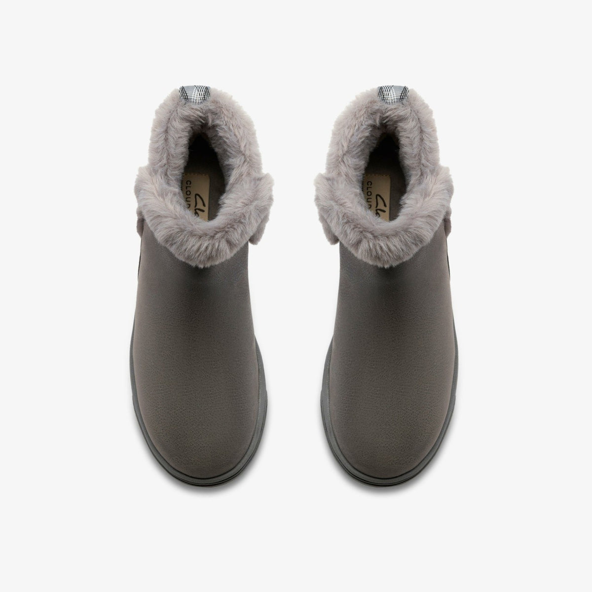 Brinkley Fur Dark Grey Combination - Clarks Exclusive