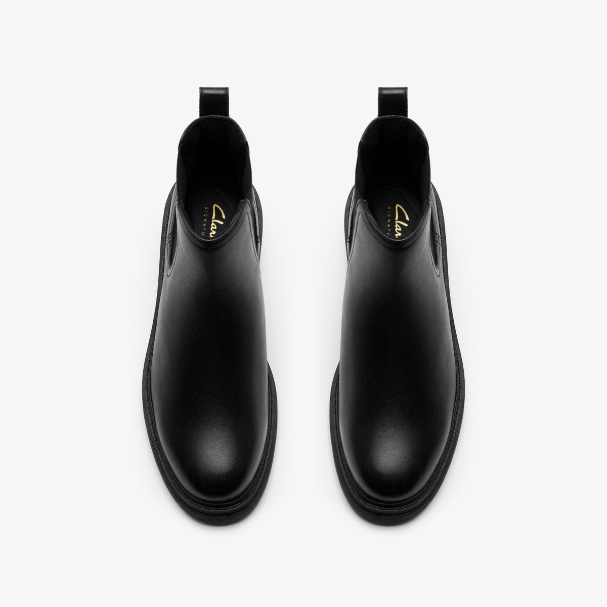 Orinoco3 Lane Black Leather - Clarks Premium