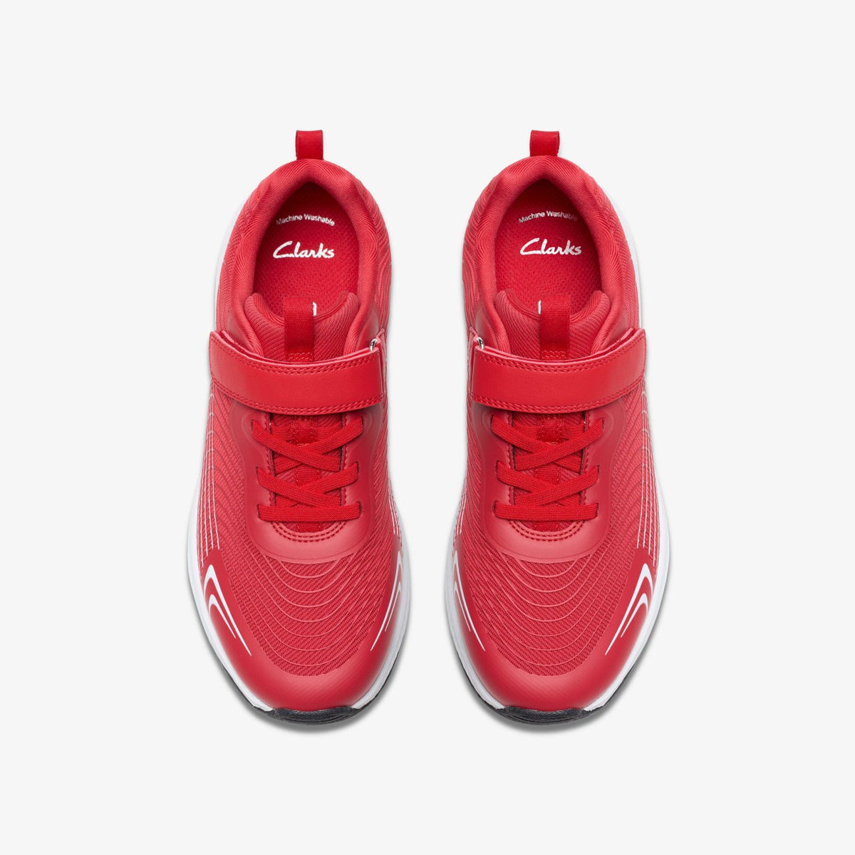 Deyes Dash Youth Red Synthetic - Clarks Exclusive