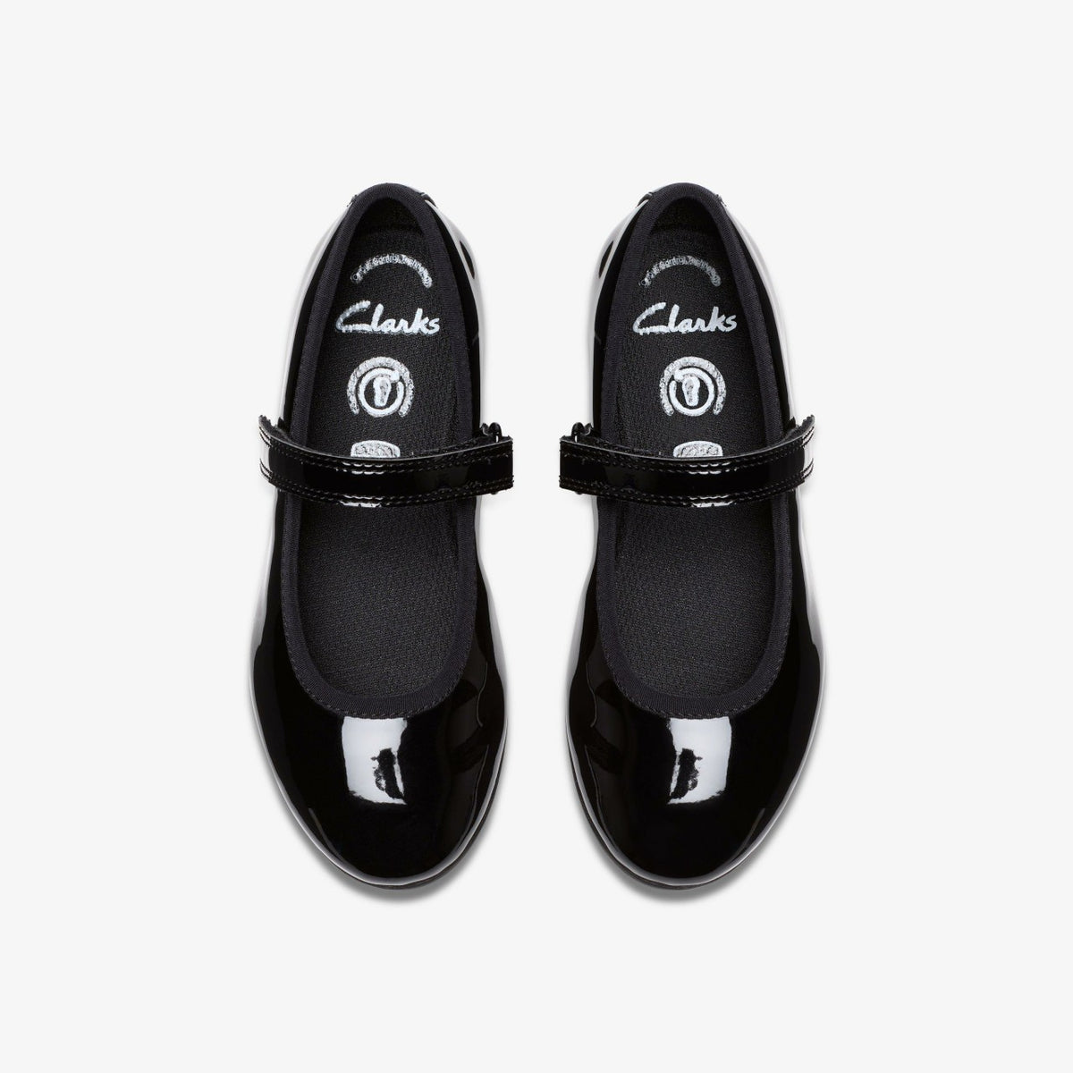 Dance Wish Kid Black Patent - Clarks Essential