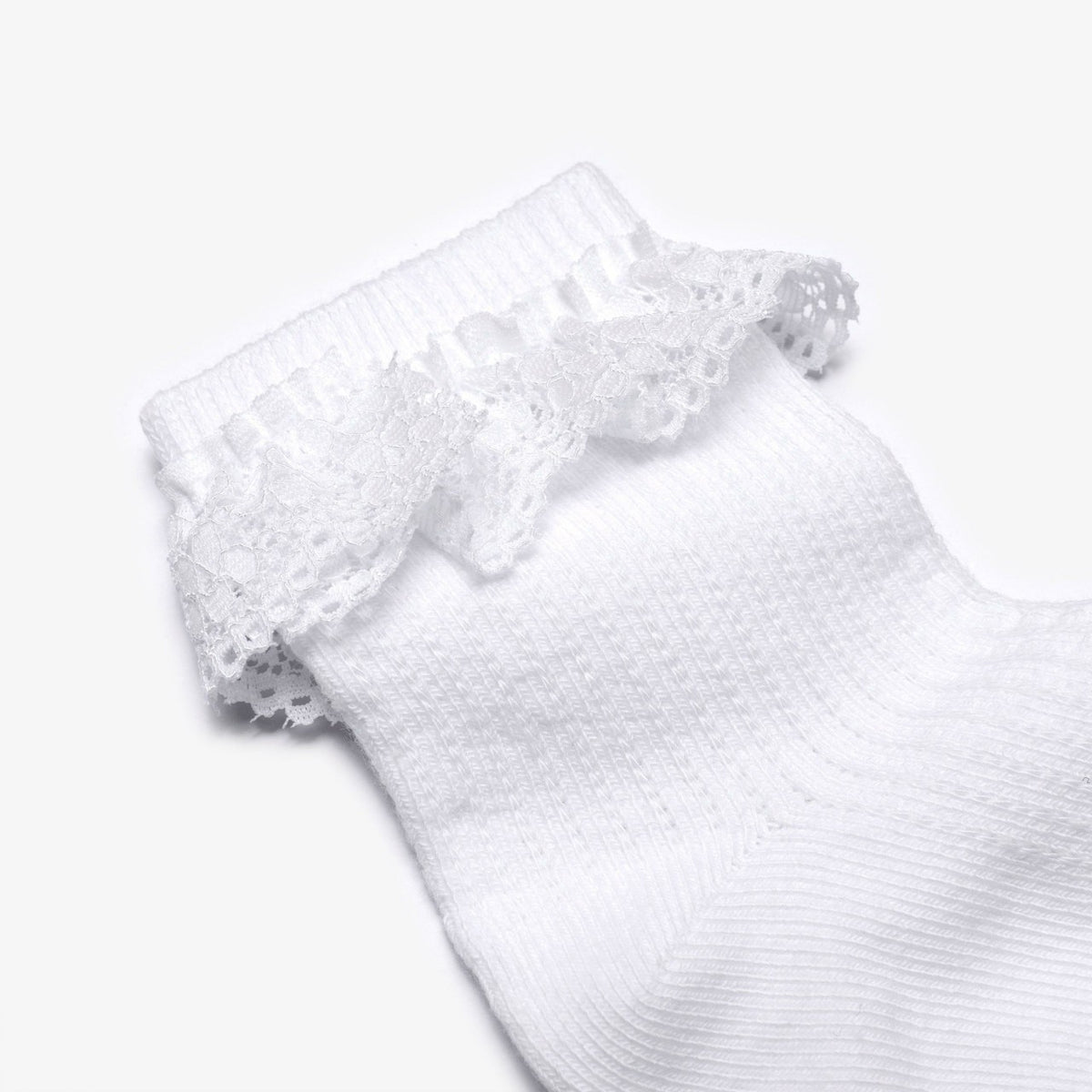 Frilly Socks White 4 Pack 1-2 Years White - Clarks Recommended