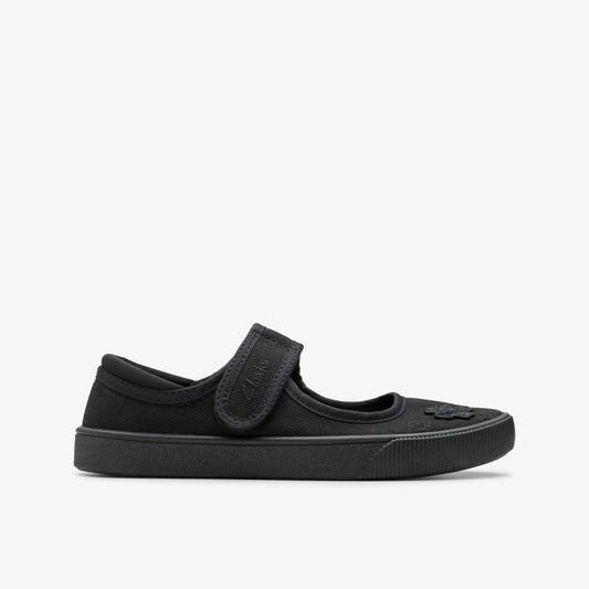 Hopper Go Black Fabric - Clarks Exclusive