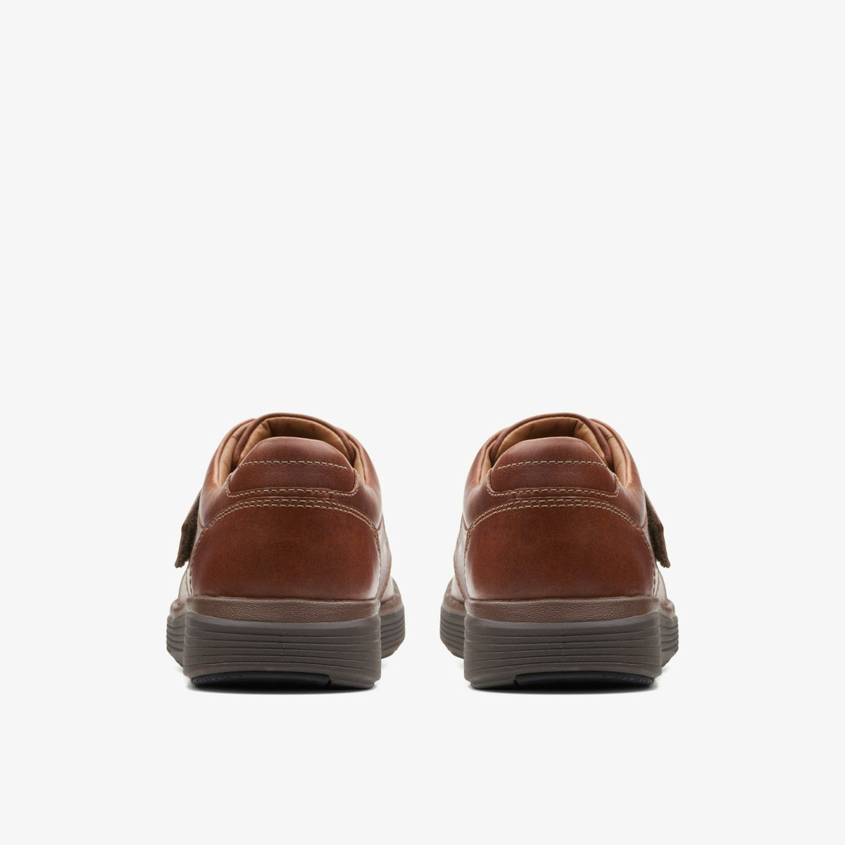 Un Abode Strap Loafer Dark Tan Leather - Clarks Top Pick