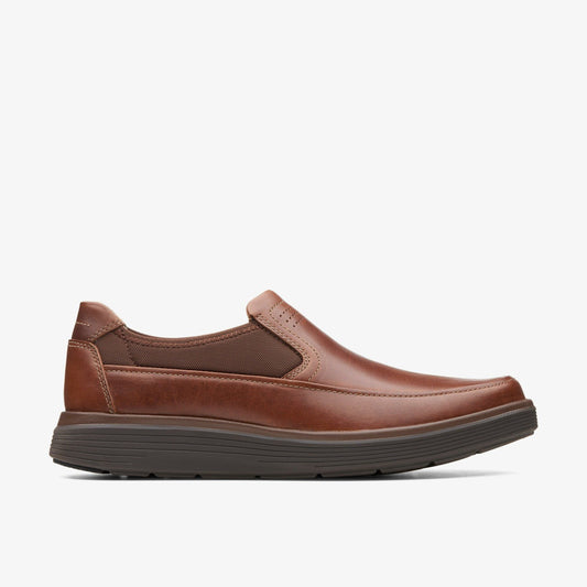 Un Abode Go Loafer Dark Tan Leather - Clarks Value