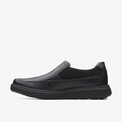 Un Abode Go Loafer Black Leather - Clarks New