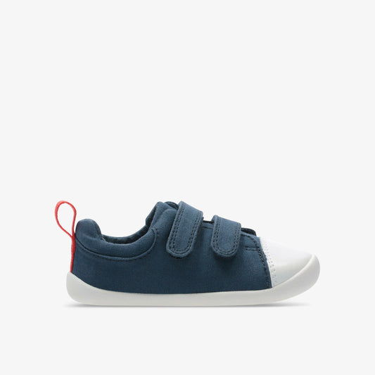 Roamer Craft Toddler Navy Canvas - Clarks Premium