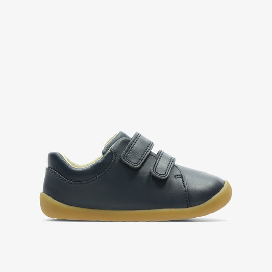 Roamer Craft Toddler Navy Leather - Clarks Trusted