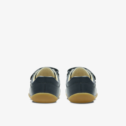 Roamer Craft Toddler Navy Leather - Clarks Trusted
