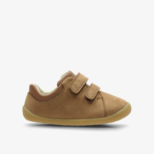 Roamer Craft Toddler Tan Leather - Clarks Trusted
