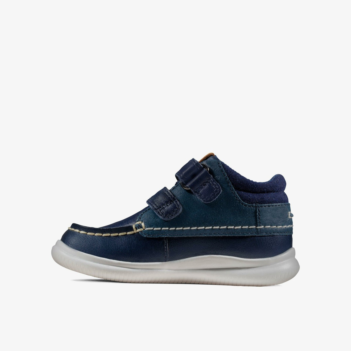 Crest Tuktu Toddler Navy Leather - Clarks Sale