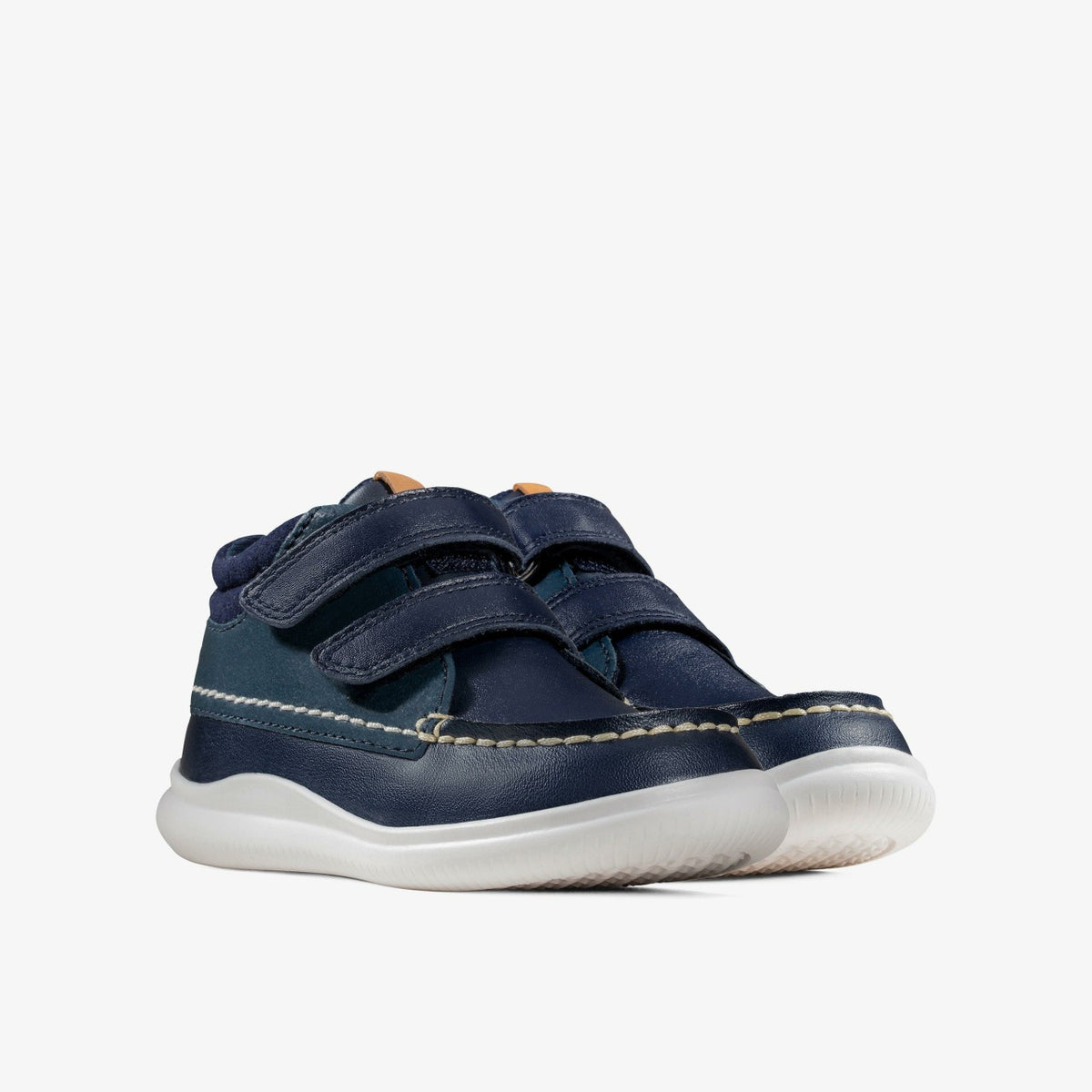 Crest Tuktu Toddler Navy Leather - Clarks Sale