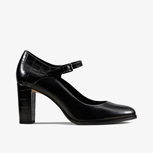 Kaylin Alba Black Combination - Clarks Classic