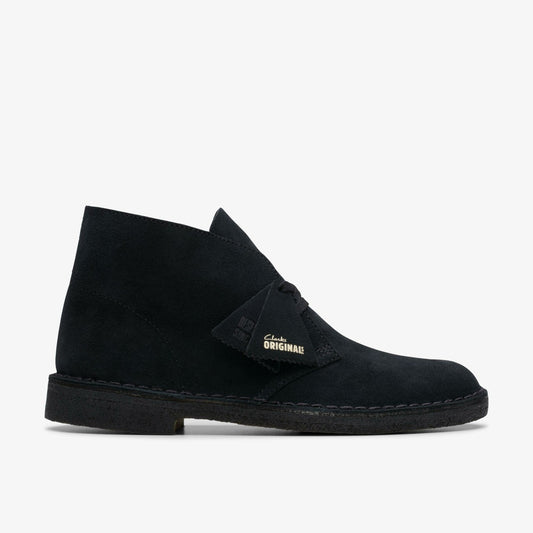Desert Boot Black Suede - Clarks Great Value