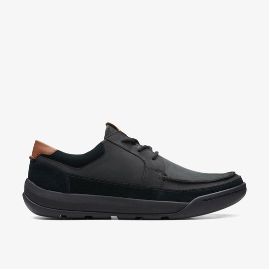 Ashcombe Craft Black Leather - Clarks Popular