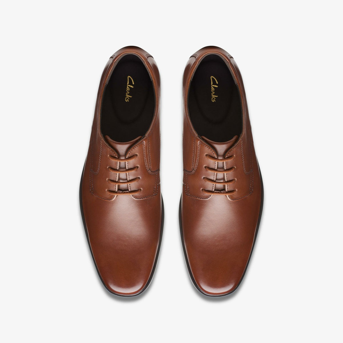 Howard Walk Dark Tan Leather - Clarks Exclusive