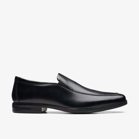 Howard Edge Loafer Black Leather - Clarks Recommended