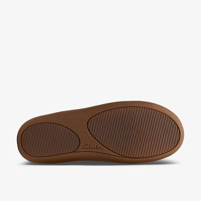 Home Mocc Slipper Navy Suede - Clarks Trusted
