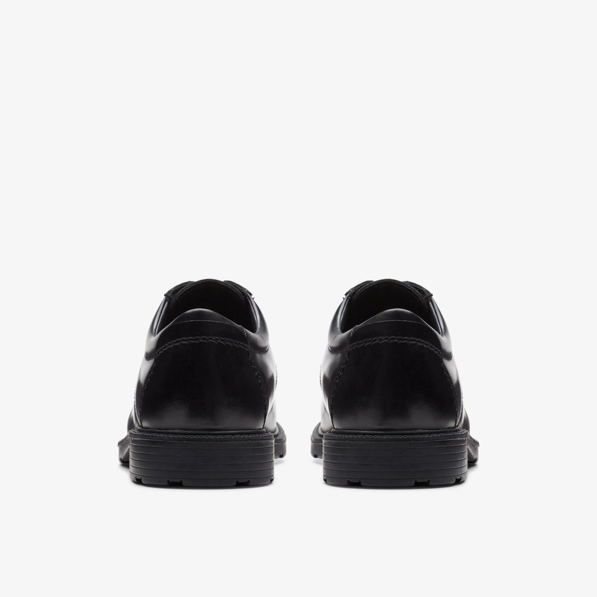 Kerton Lace Black Leather - Clarks Everyday