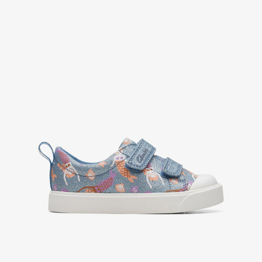 City Bright Toddler Denim - Clarks Featured