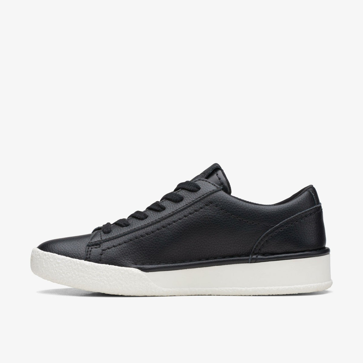 Craft Cup Walk Black Leather - Clarks Signature