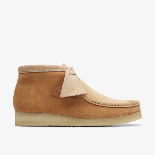 Wallabee Boot Tan Combination - Clarks Great Value
