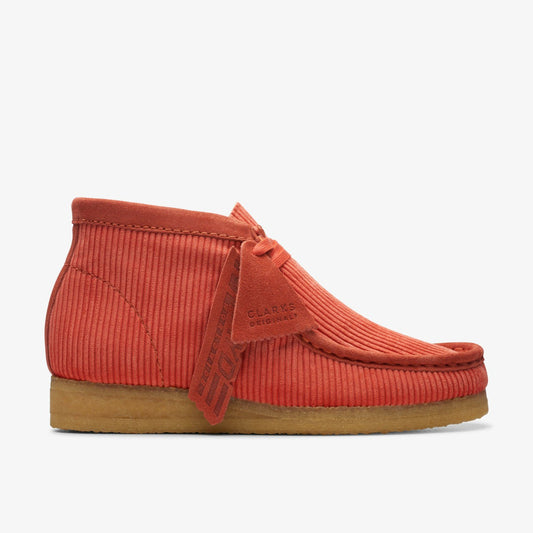 Wallabee Boot Coral Cord - Clarks Top Pick