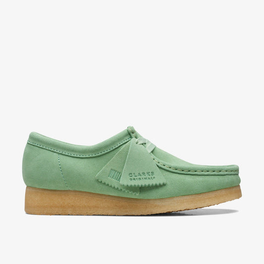 Wallabee Pine Green - Clarks Premium