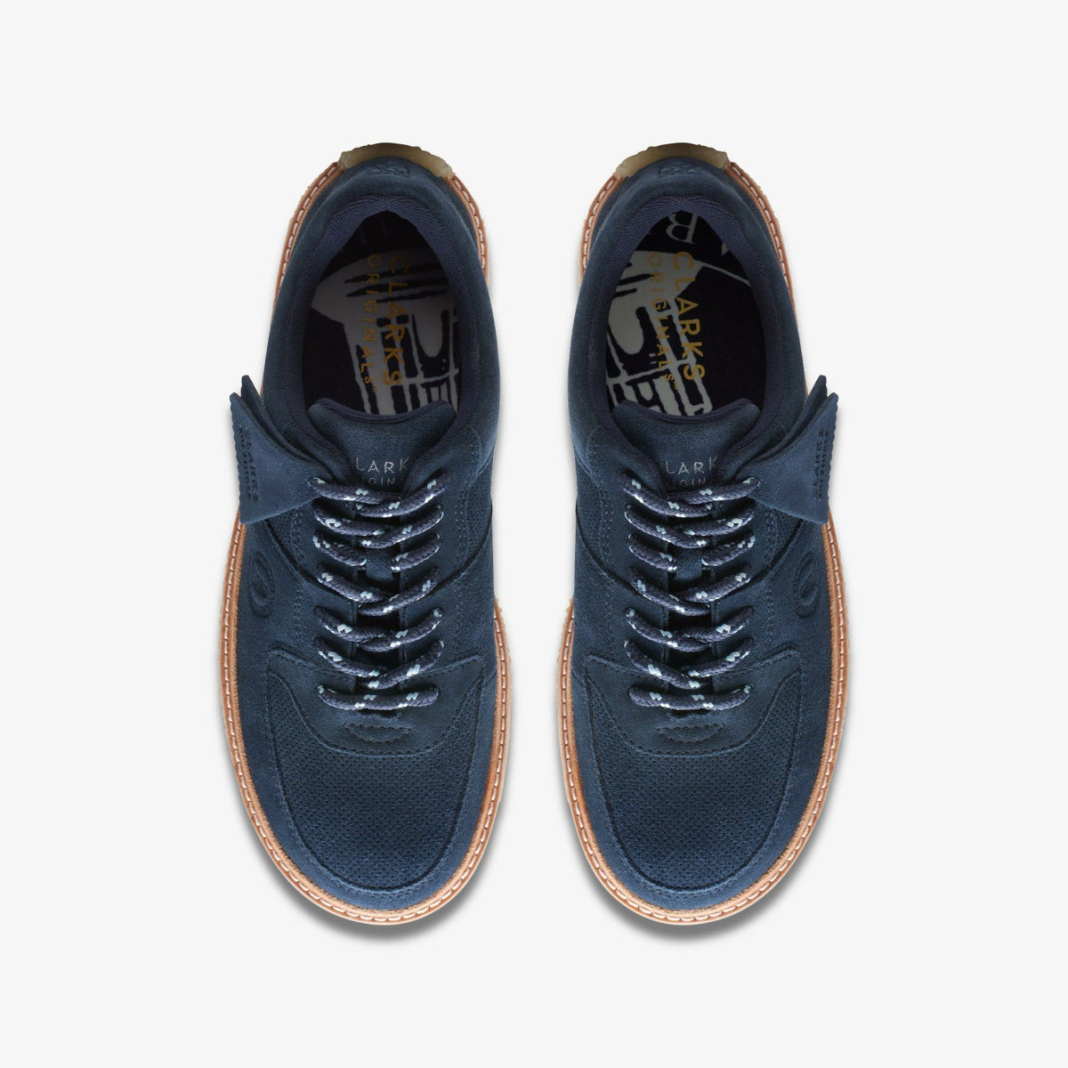 Sandford Dark Navy - Clarks Discount