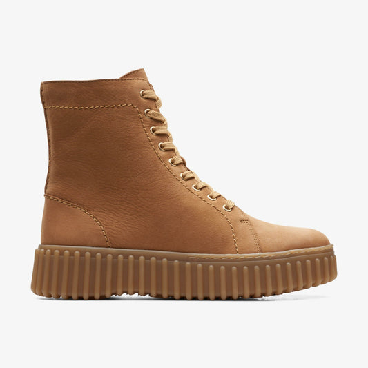 Torhill Rise Light Tan Nubuck - Clarks Exclusive