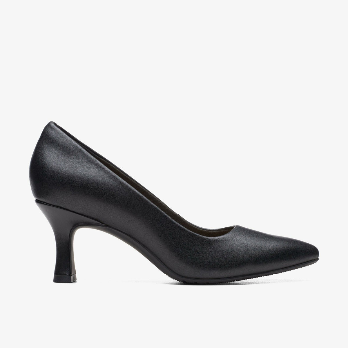 Kataleyna Gem Black Leather - Clarks Customer Favorite