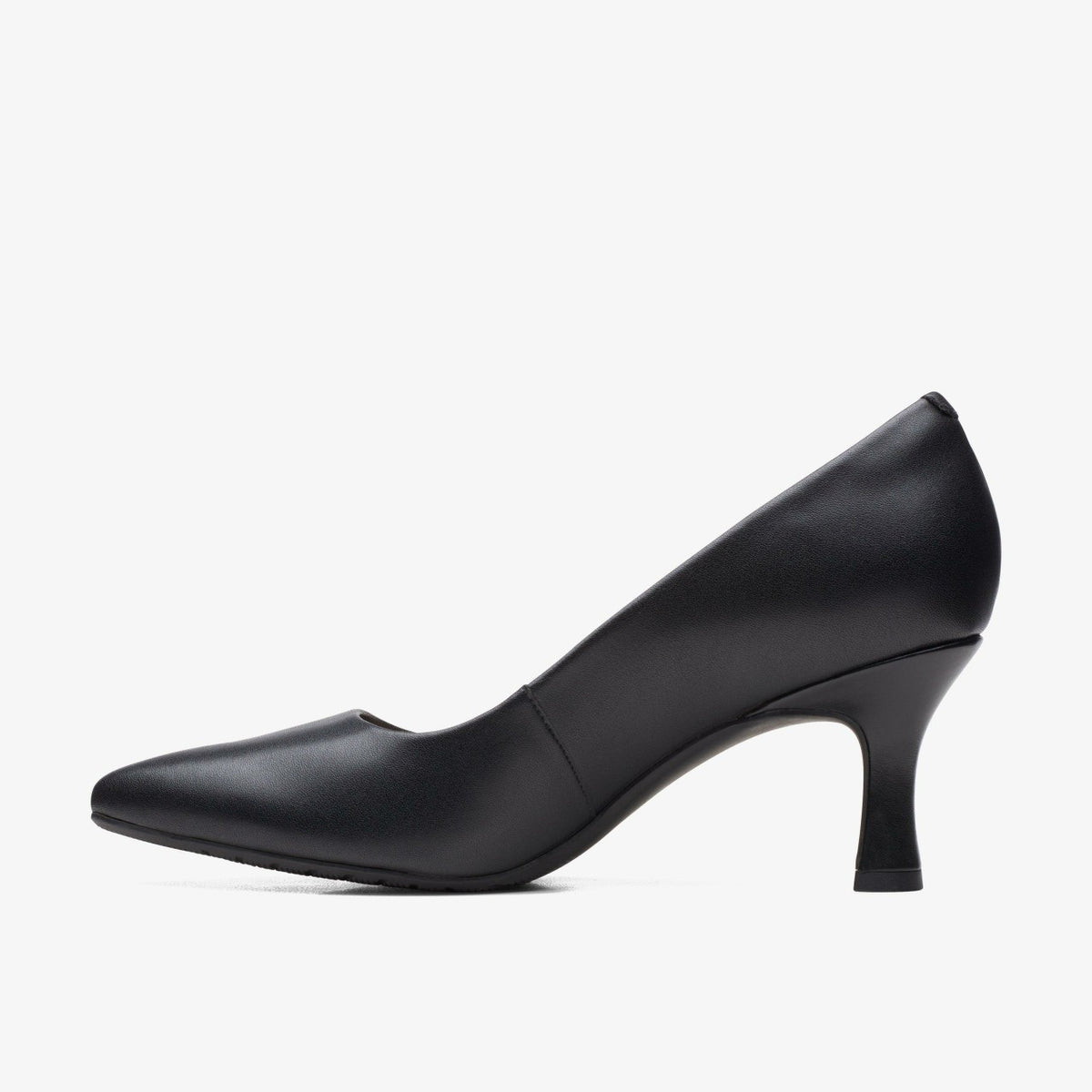 Kataleyna Gem Black Leather - Clarks Customer Favorite