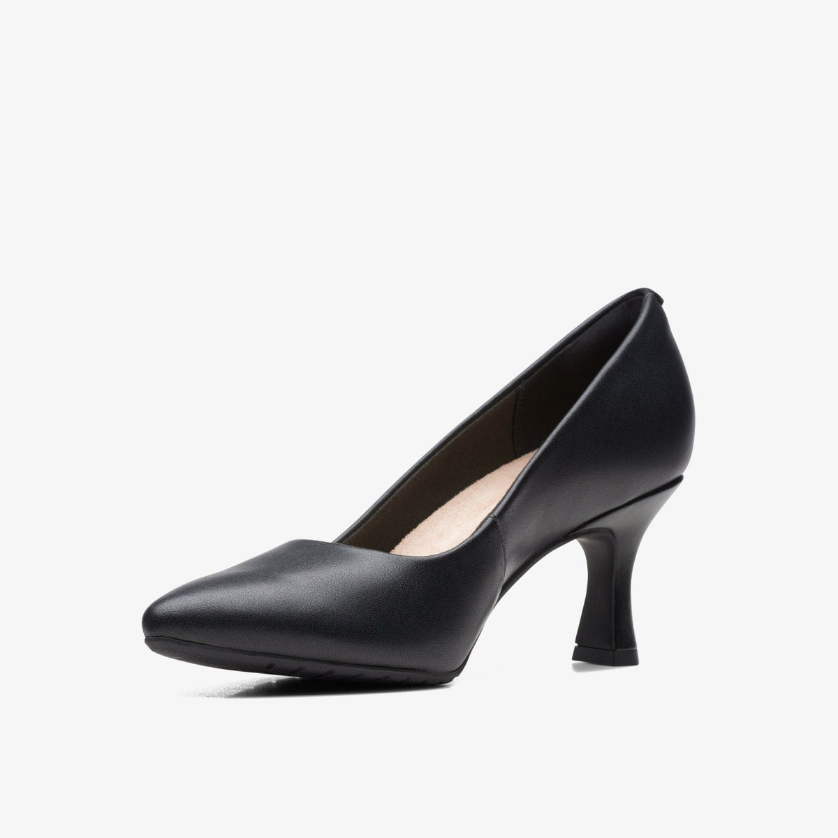 Kataleyna Gem Black Leather - Clarks Customer Favorite