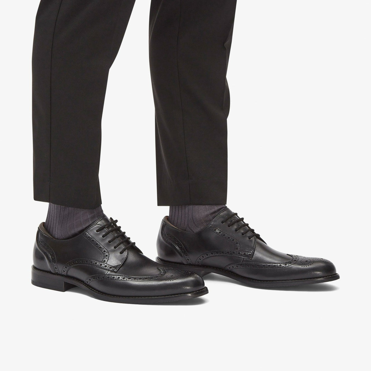 Craft Arlo Limit Brogue Black Leather - Clarks Quality