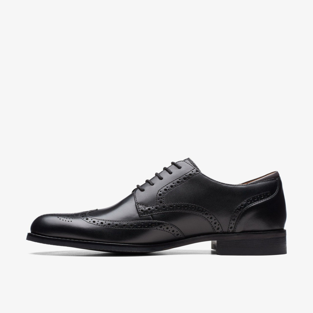 Craft Arlo Limit Brogue Black Leather - Clarks Quality