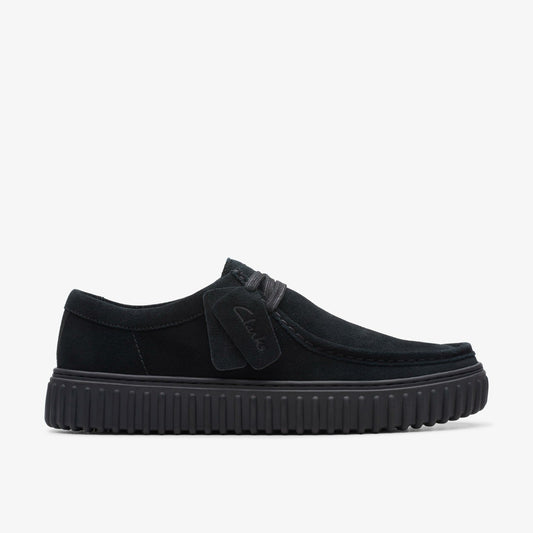 Torhill Lo Black Suede - Clarks Popular