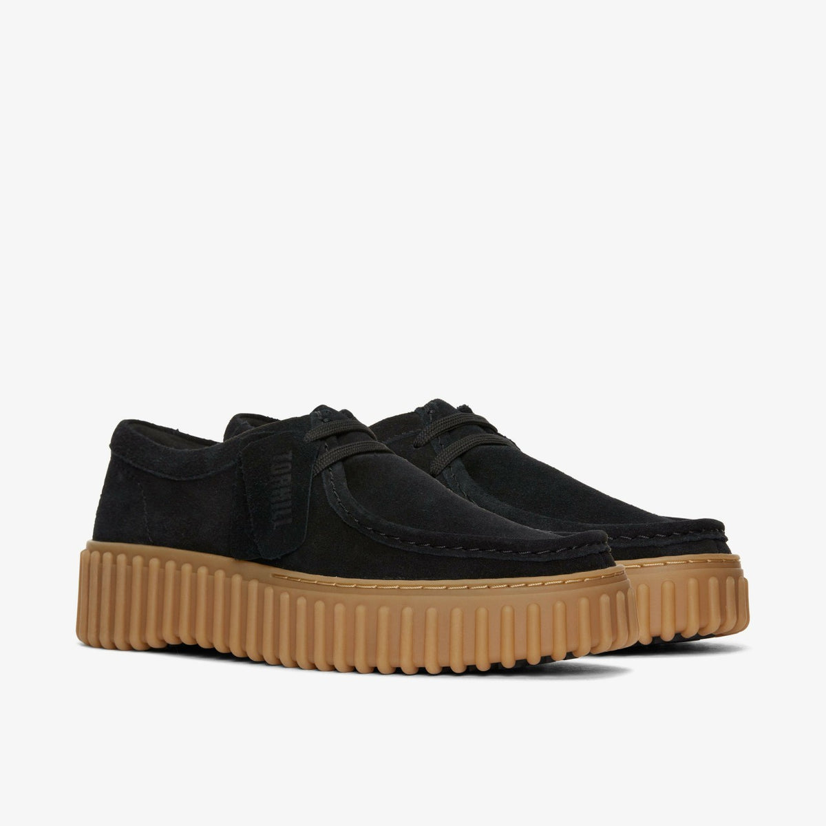 Torhill Bee Black Suede - Clarks Signature