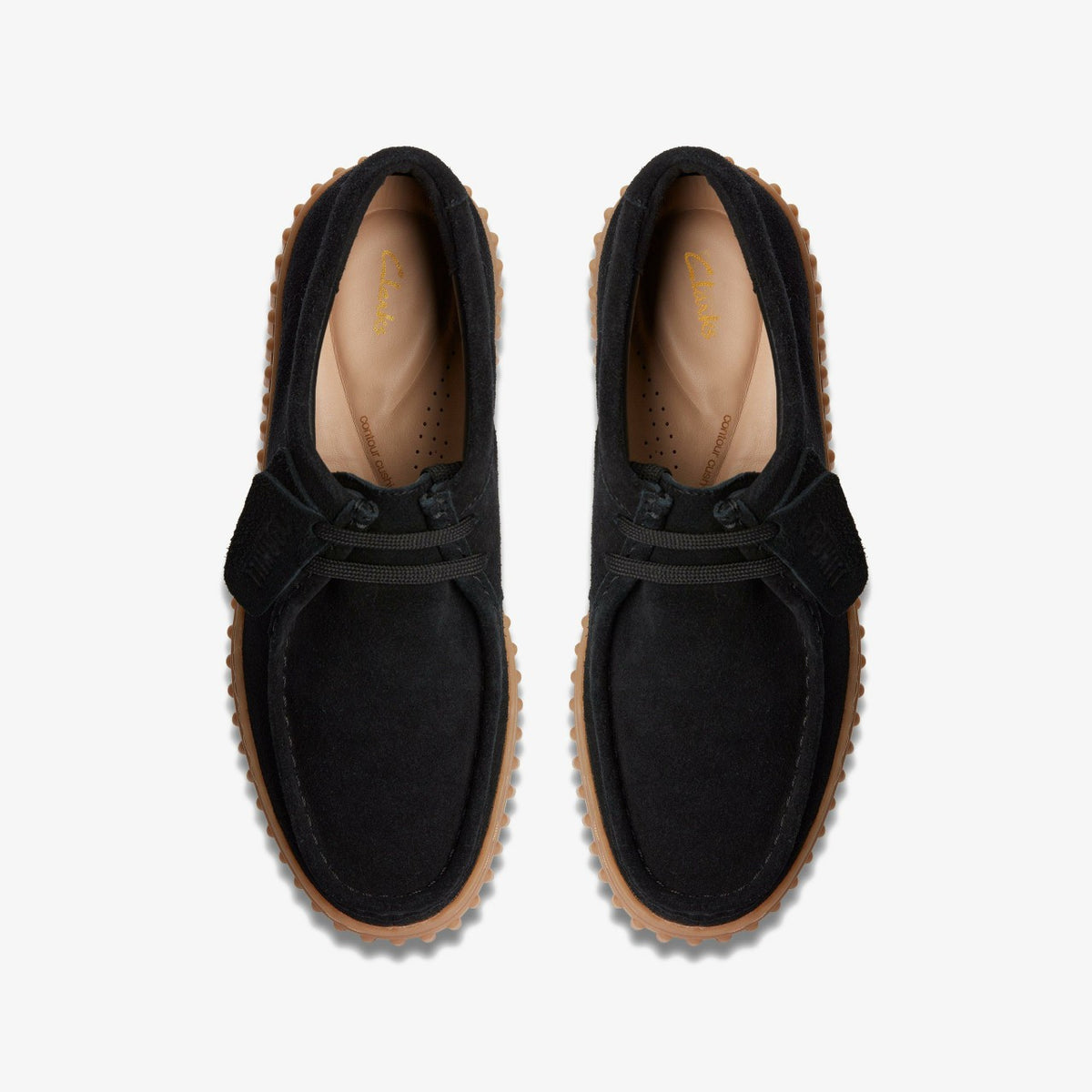 Torhill Bee Black Suede - Clarks Signature