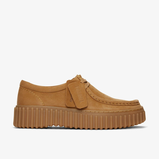 Torhill Bee Light Tan Nubuck - Clarks Premium