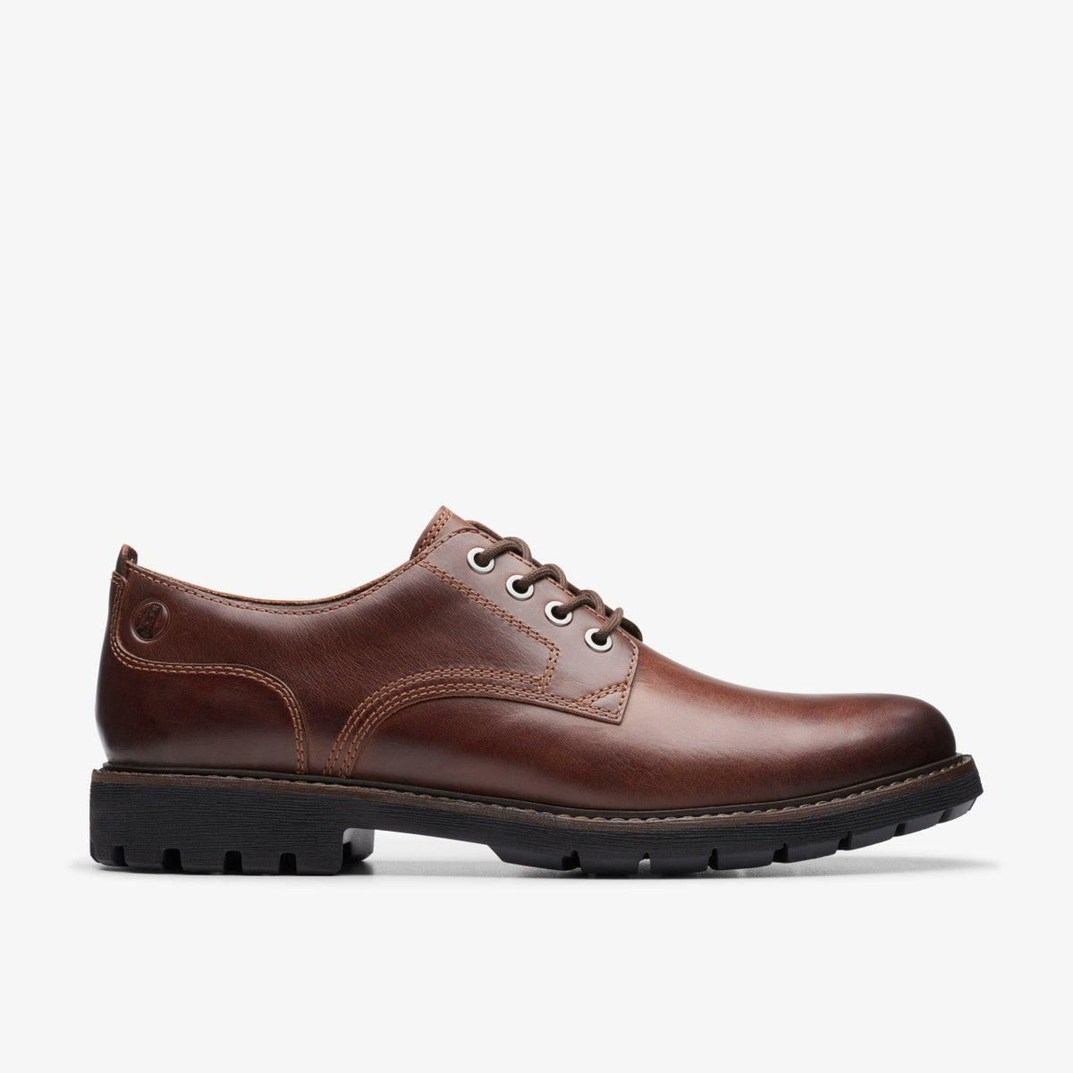 Batcombe Tie Dark Tan Leather - Clarks Best Price