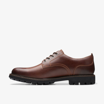 Batcombe Tie Dark Tan Leather - Clarks Best Price