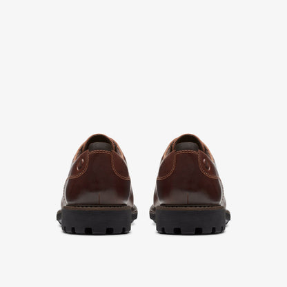 Batcombe Tie Dark Tan Leather - Clarks Best Price